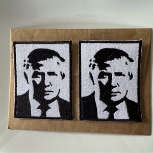 Trump Black and White Portrait Patches
